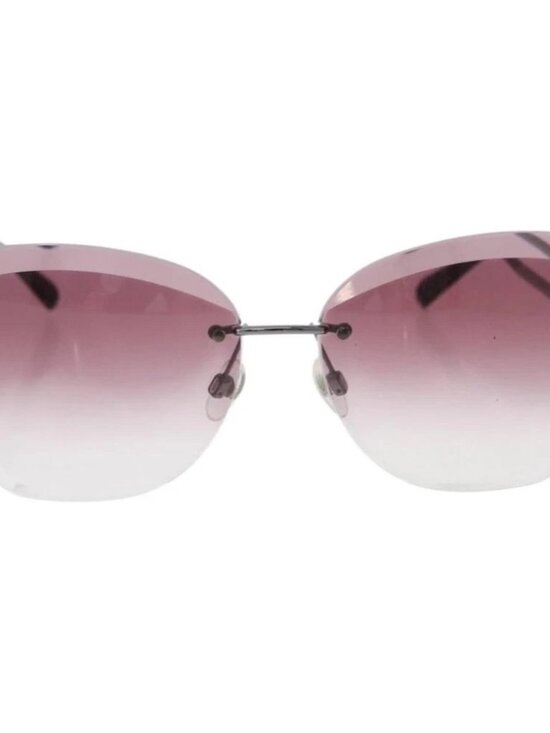 CHANEL Sunglasses metal Bordeaux CC Auth SW2292V main image 7